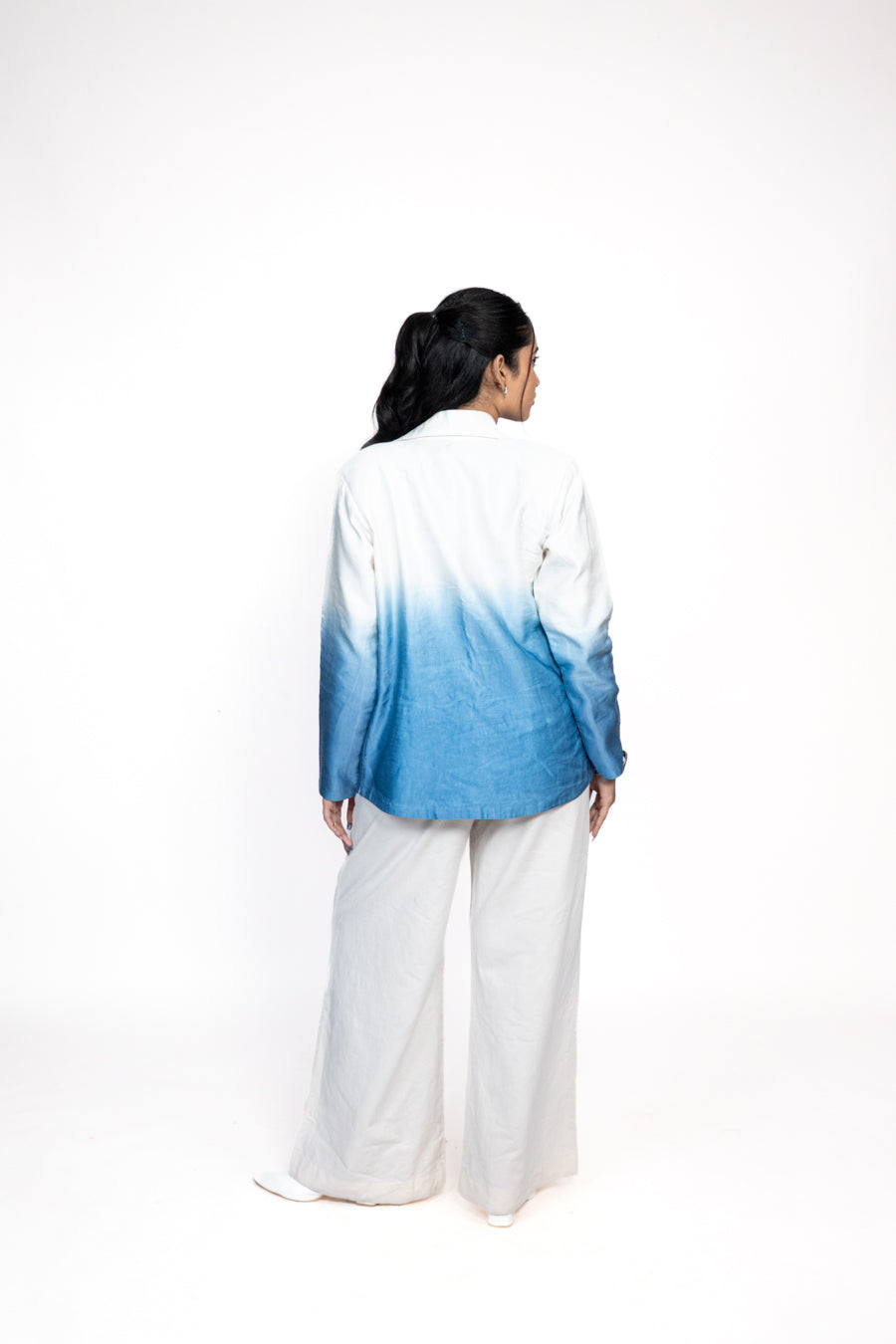 Ombre Vest Jacket & Set 